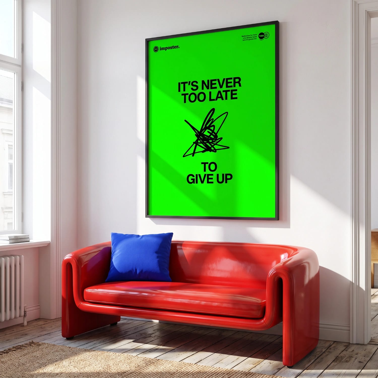 It's never too late to give up — view 1 of 7
