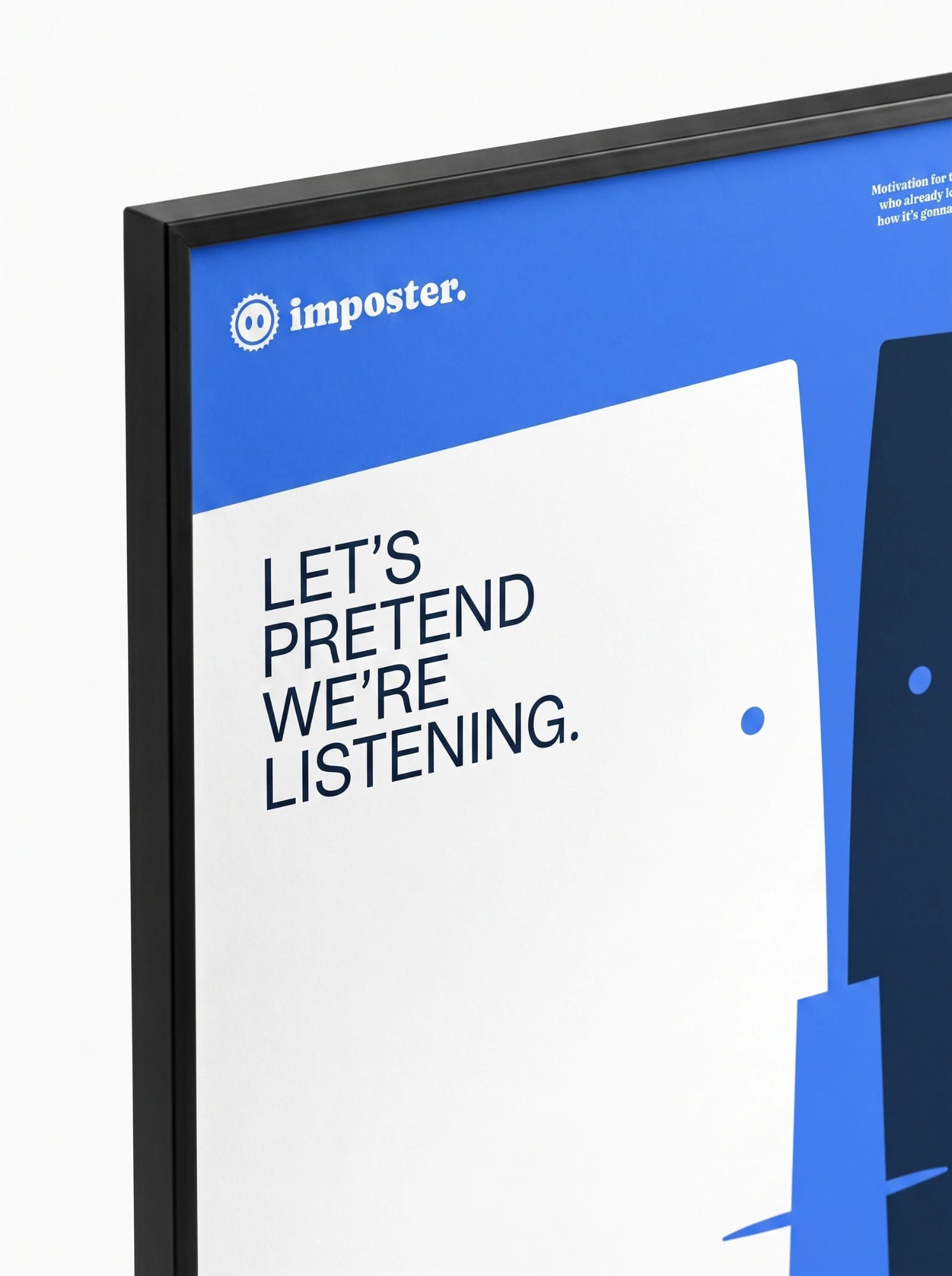 Let's Pretend We're Listening — view 3 of 4