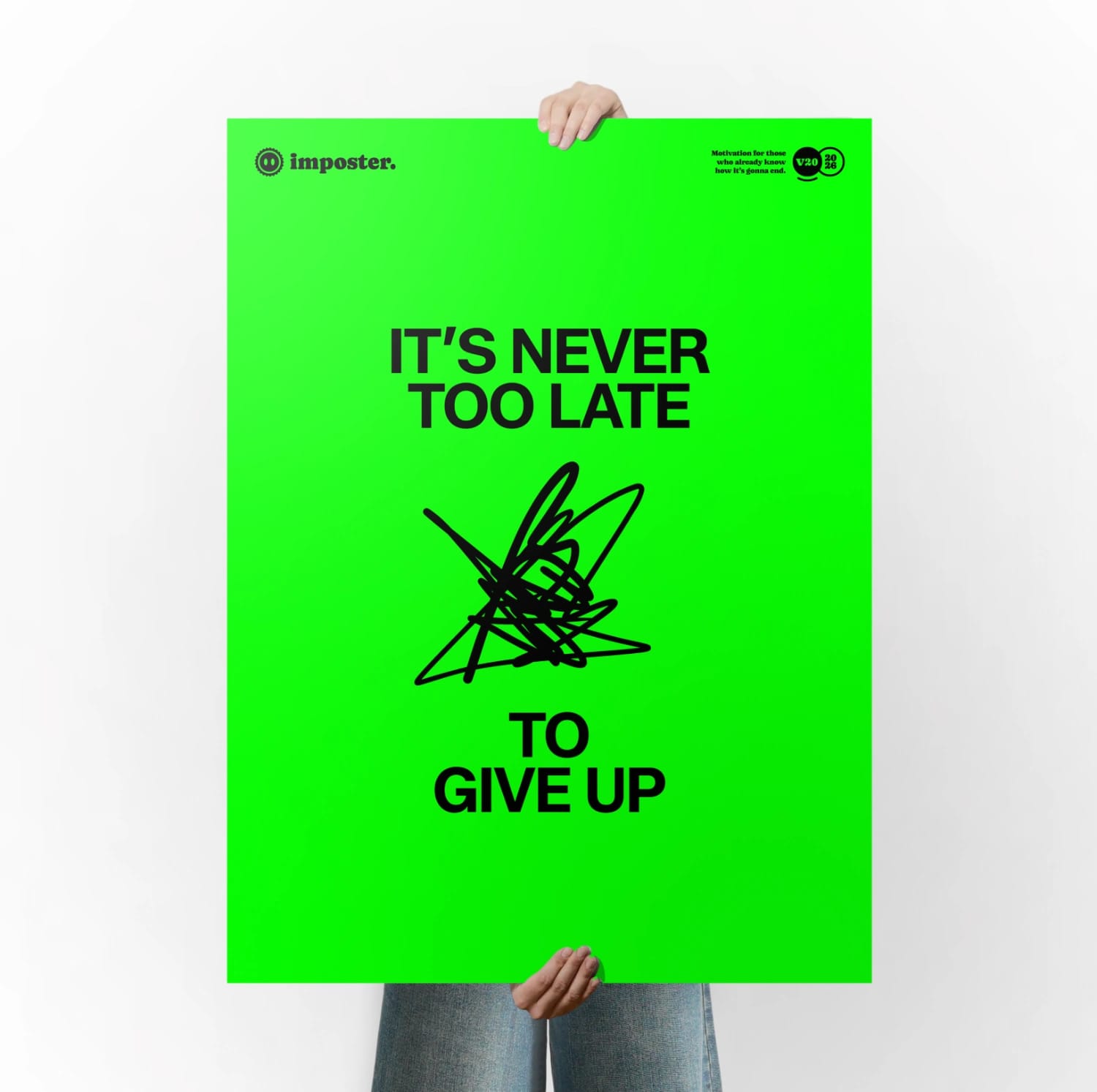 It's never too late to give up — view 6 of 7